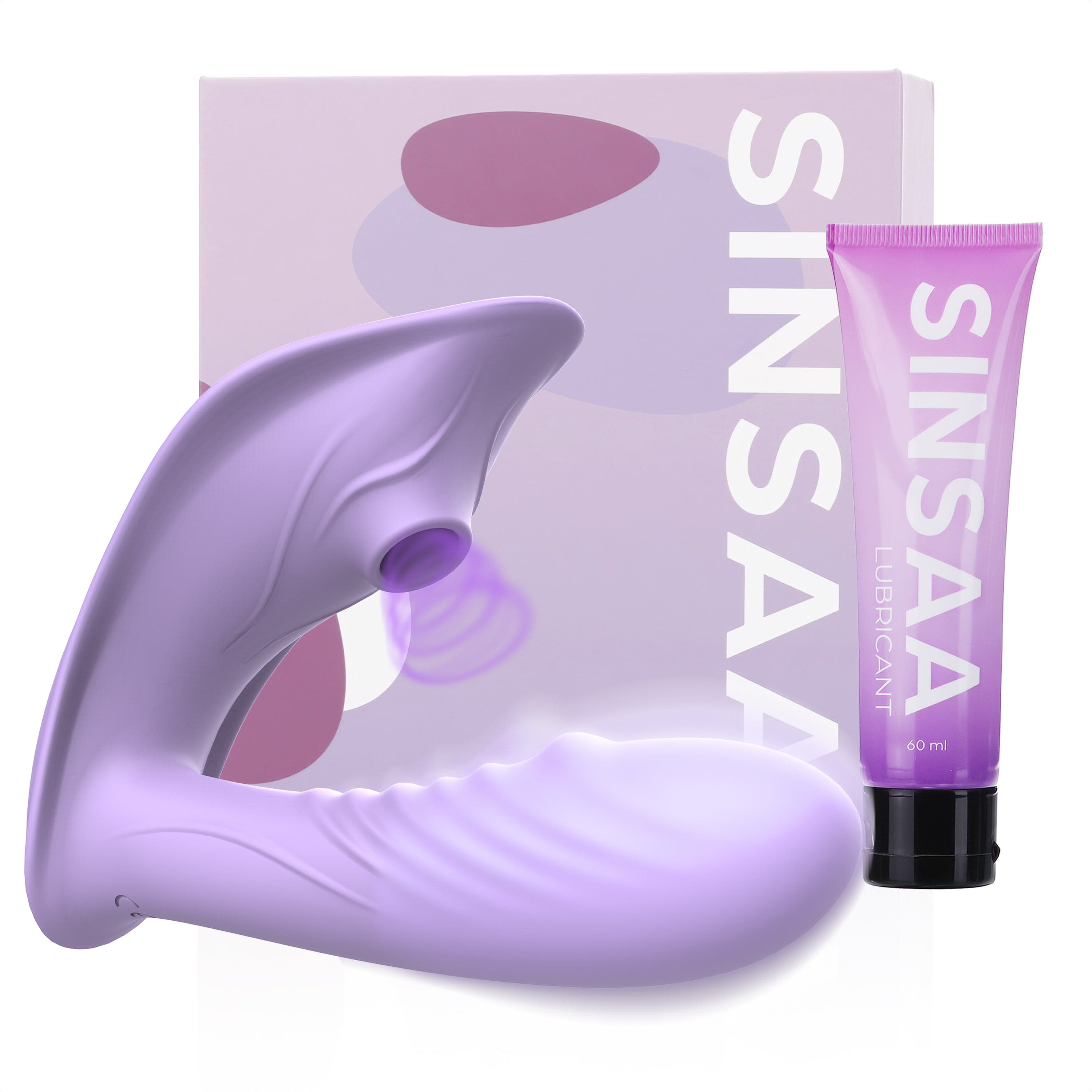 Sinsaa Luchtdruk vibrator Jade Paars Massager Sextoy Oplaadbare toy Stille Waterdicht