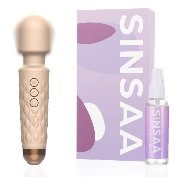 Sinsaa Wandvibrator Noëlle Crème Massager Sextoy Oplaadbare toy Stille Waterdicht