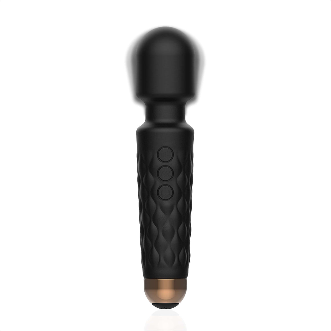 Sinsaa Wandvibrator Noëlle Zwart Massager Sextoy Oplaadbare toy Stille Waterdicht