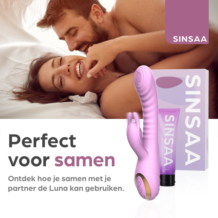 Sinsaa Tarzan Vibrator Luna Roze Massager Sextoy Oplaadbare toy Stille Waterdicht