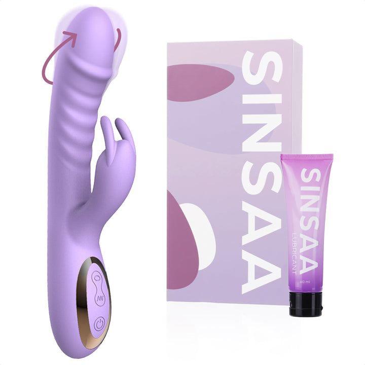 Sinsaa Tarzan Vibrator Liv Paars Massager Sextoy Oplaadbare toy Stille Waterdicht