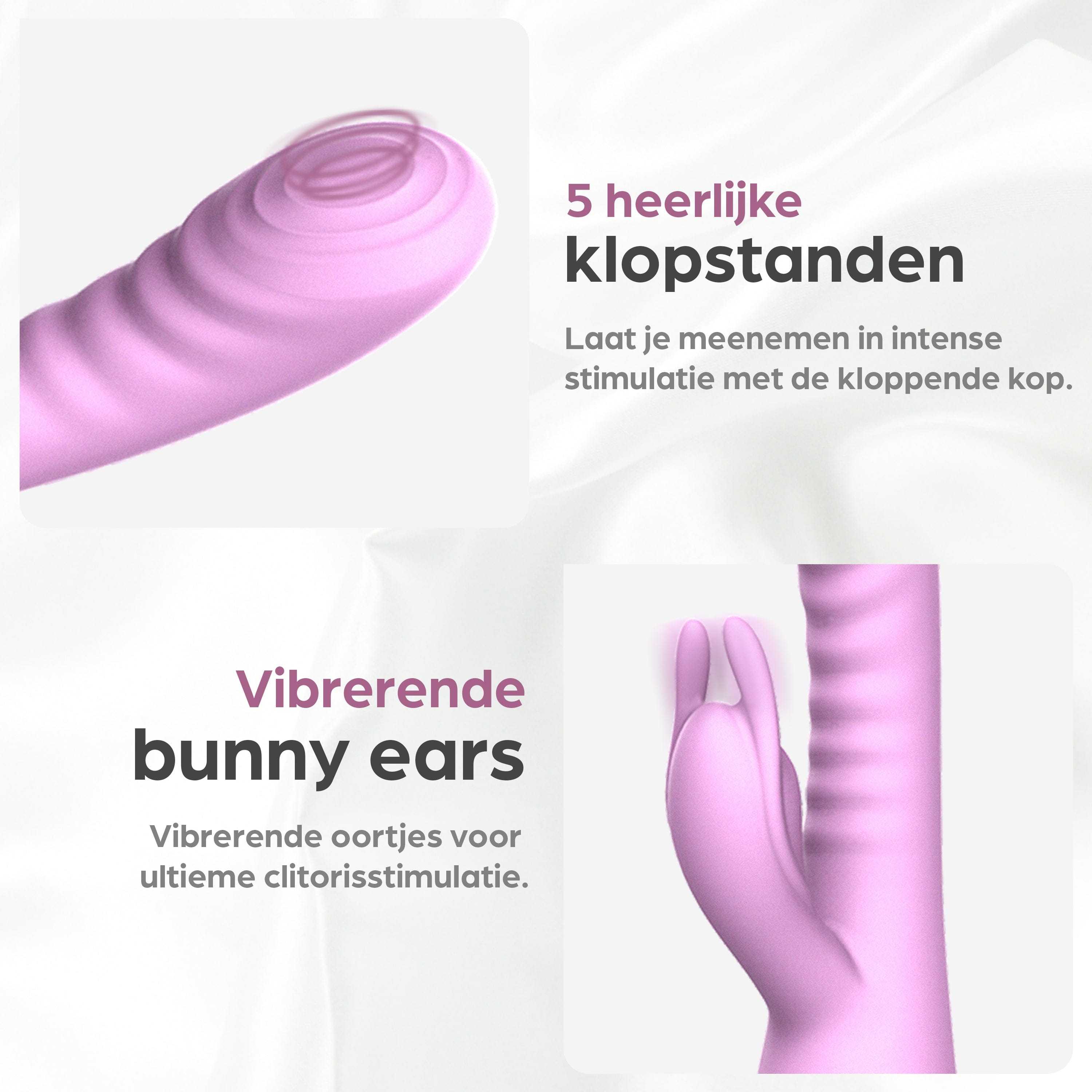 Sinsaa Tarzan Vibrator Luna Roze Massager Sextoy Oplaadbare toy Stille Waterdicht