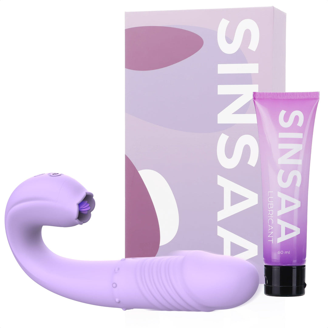 Sinsaa Stotende Vibrator Lulu Massager Sextoy Oplaadbare toy Stille Waterdicht
