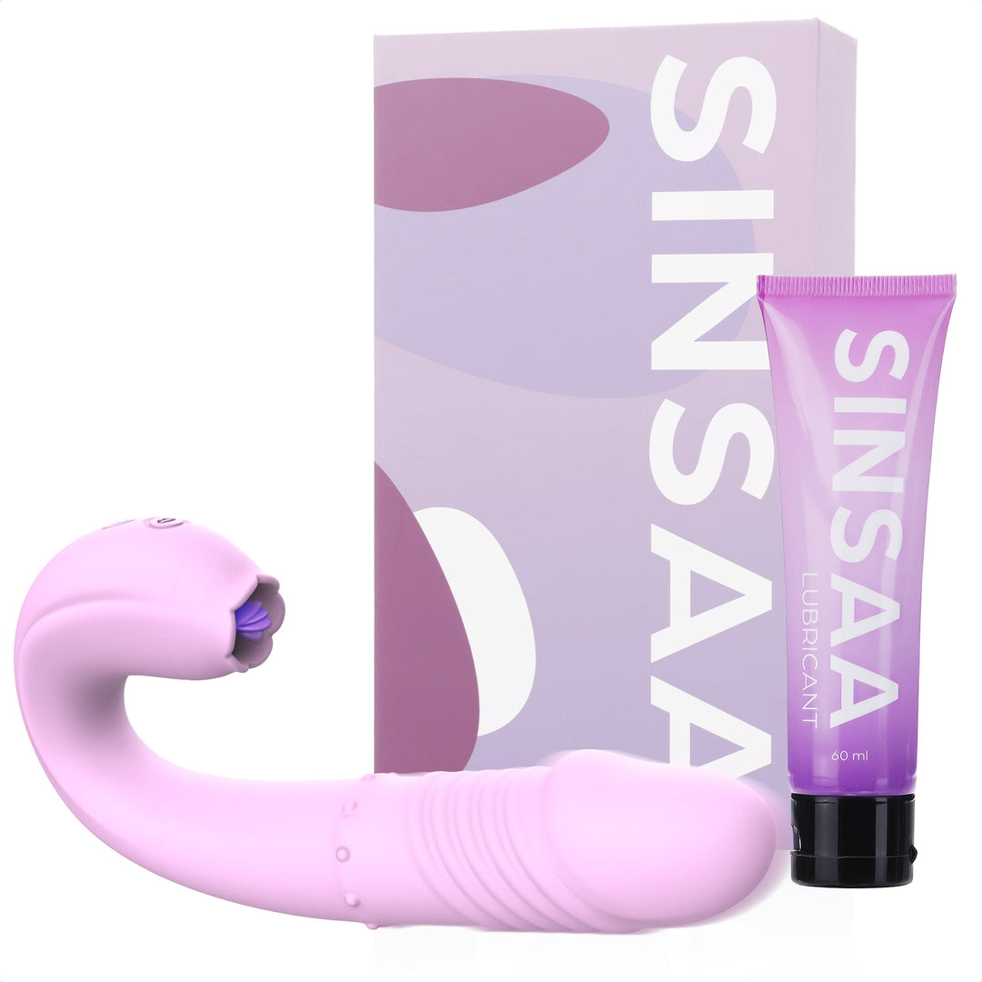 Sinsaa Stotende Vibrator Lulu Massager Sextoy Oplaadbare toy Stille Waterdicht