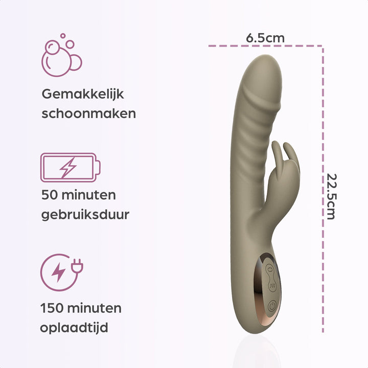 Sinsaa Tarzan Vibrator Liv Groen Massager Sextoy Oplaadbare toy Stille Waterdicht