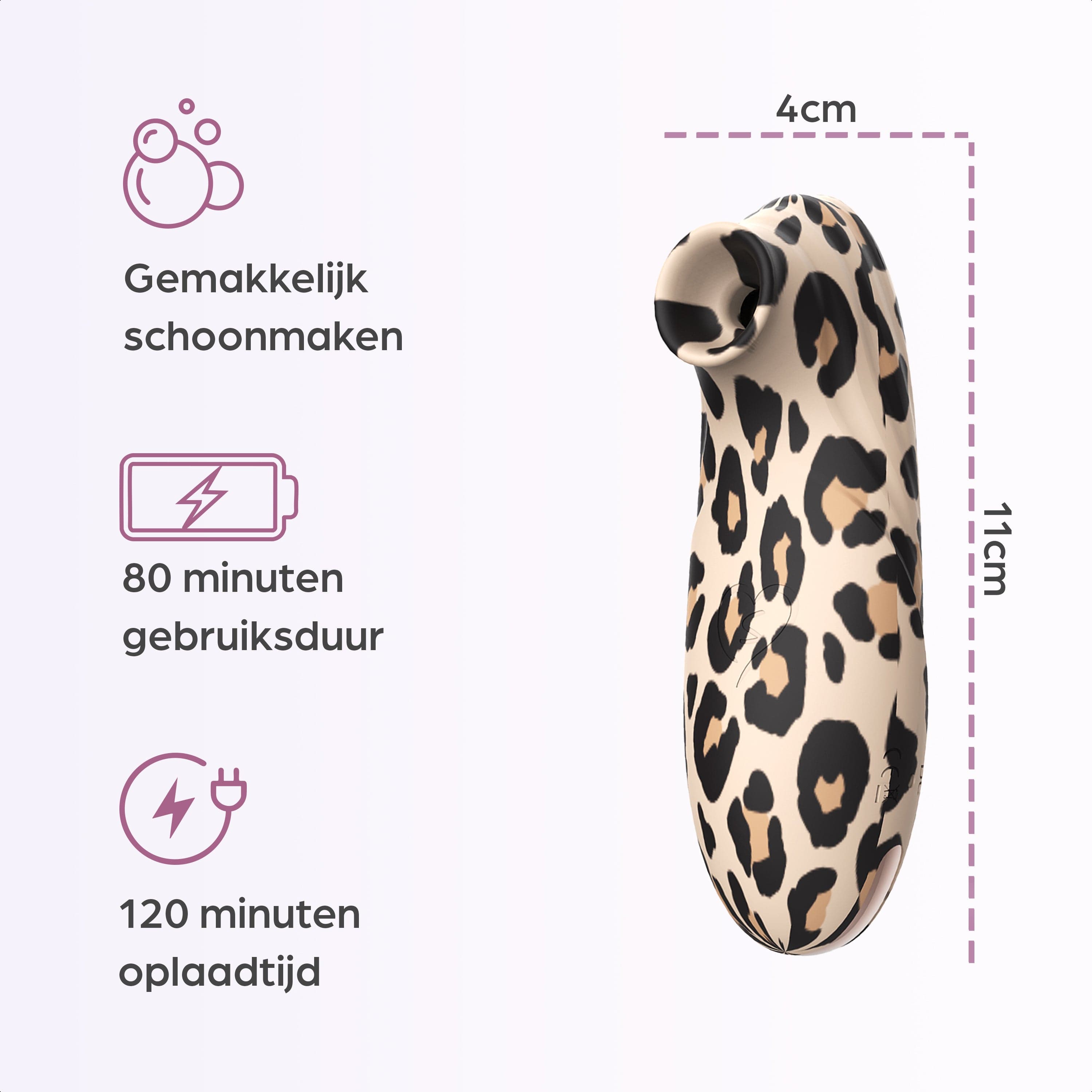 Sinsaa Special Edition Panter Chloé Massager Sextoy Oplaadbare toy Stille Waterdicht