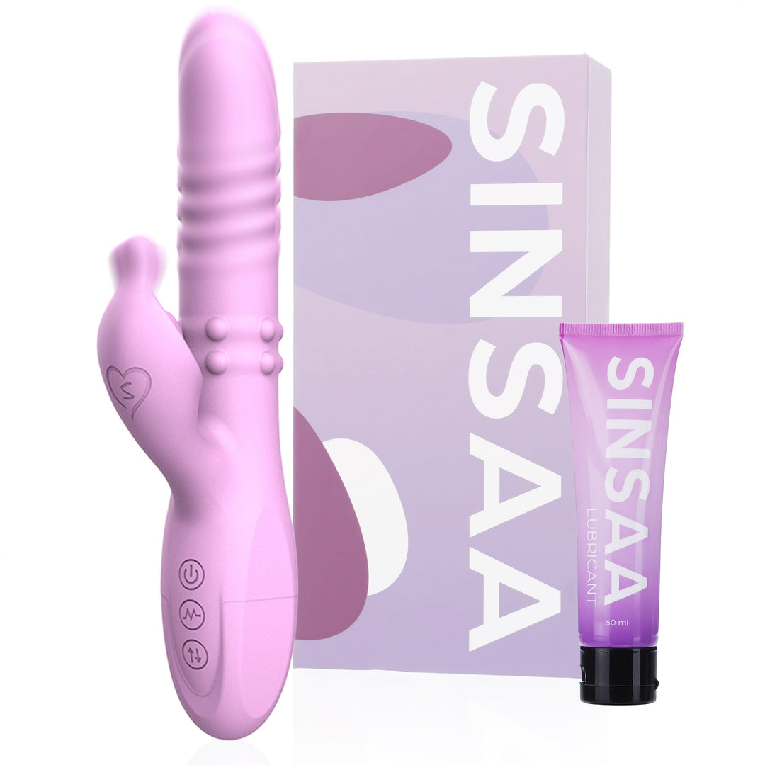 Sinsaa Pulserende Vibrator Nova Roze Massager Sextoy Oplaadbare toy Stille Waterdicht