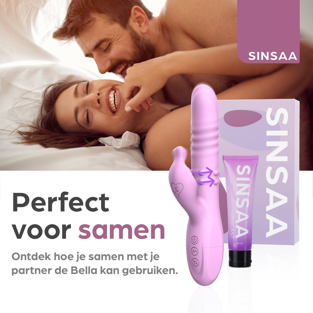 Sinsaa Pulserende Vibrator Nova Roze Massager Sextoy Oplaadbare toy Stille Waterdicht
