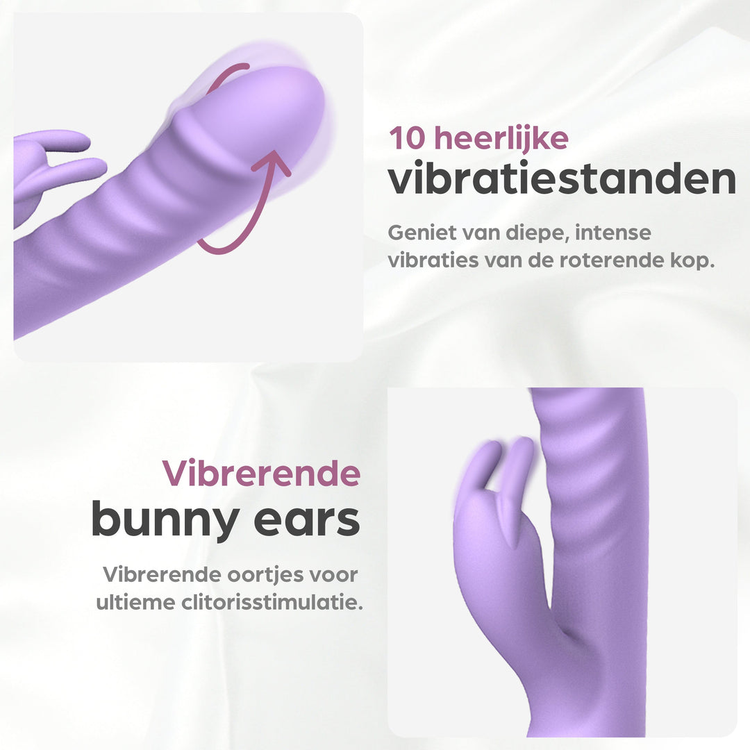 Sinsaa Tarzan Vibrator Liv Paars Massager Sextoy Oplaadbare toy Stille Waterdicht