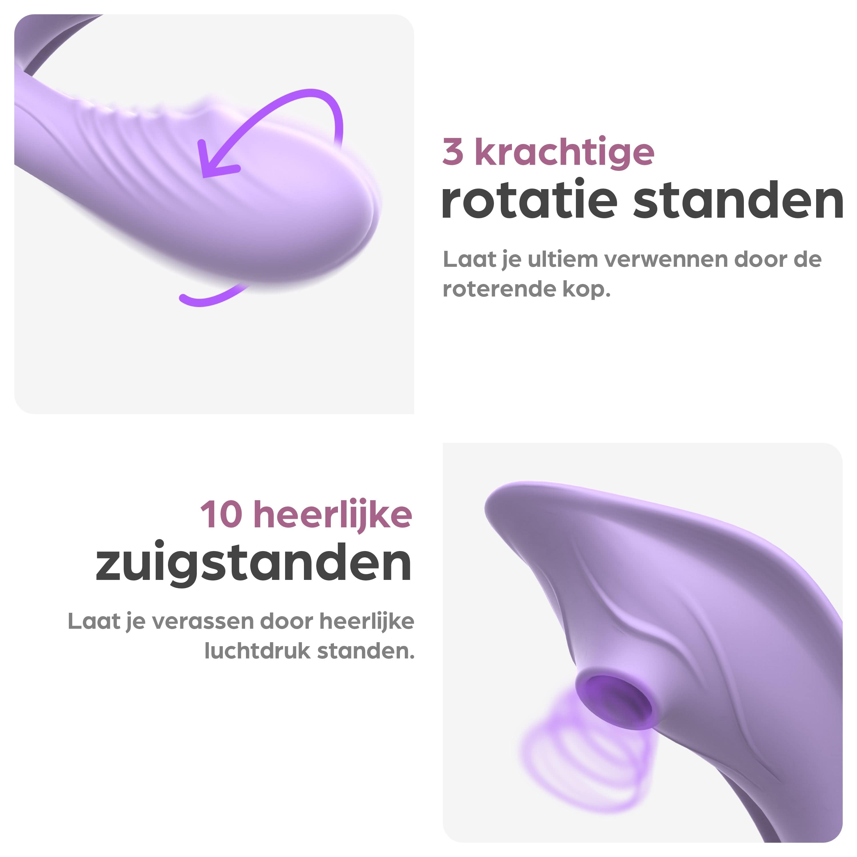 Sinsaa Luchtdruk vibrator Jade Paars Massager Sextoy Oplaadbare toy Stille Waterdicht