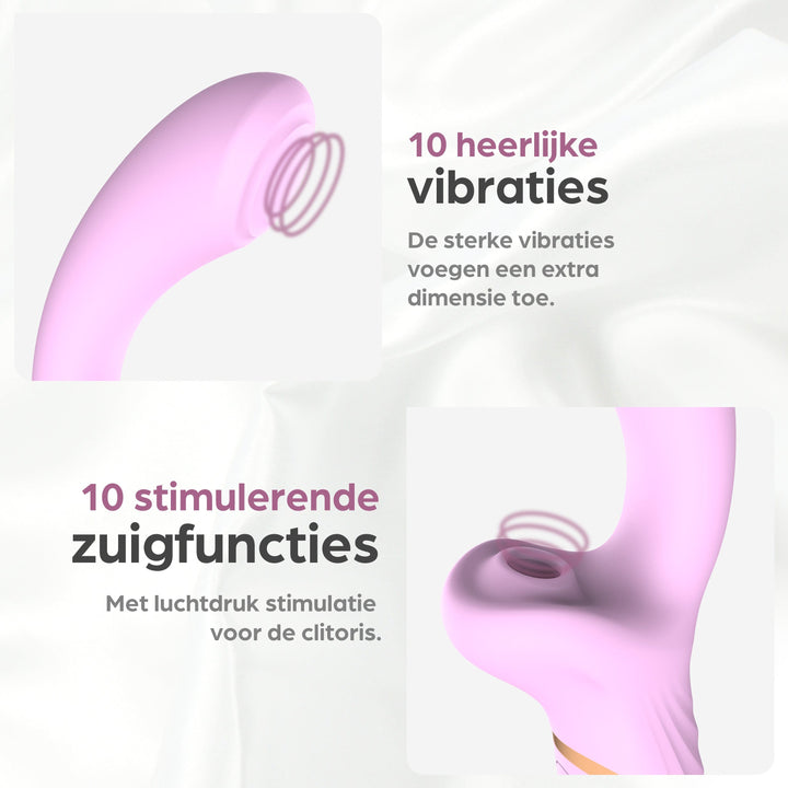 Sinsaa Luchtdruk Tarzan Vibrator Bella Massager Sextoy Oplaadbare toy Stille Waterdicht