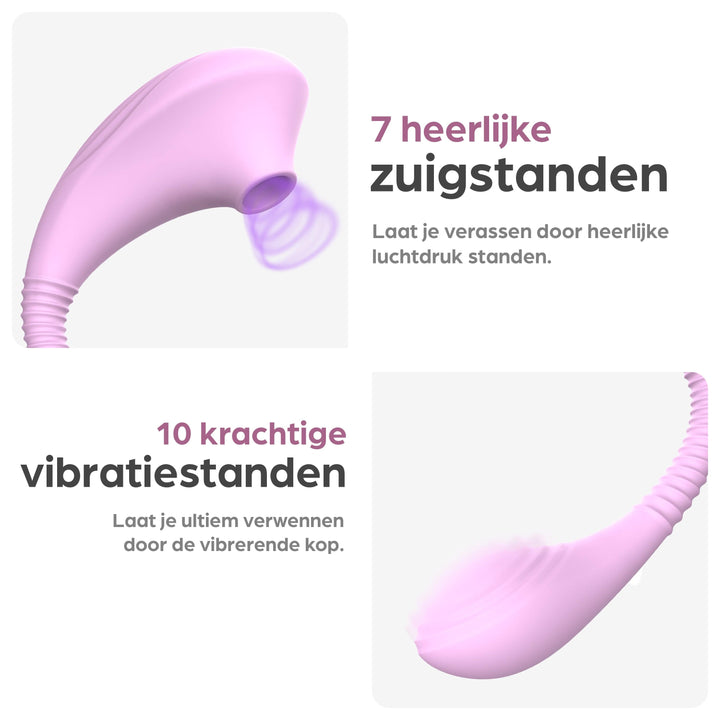Sinsaa Luchtdruk vibrators Luchtdruk Vibrator Ivy Massager Sextoy Oplaadbare toy Stille Waterdicht