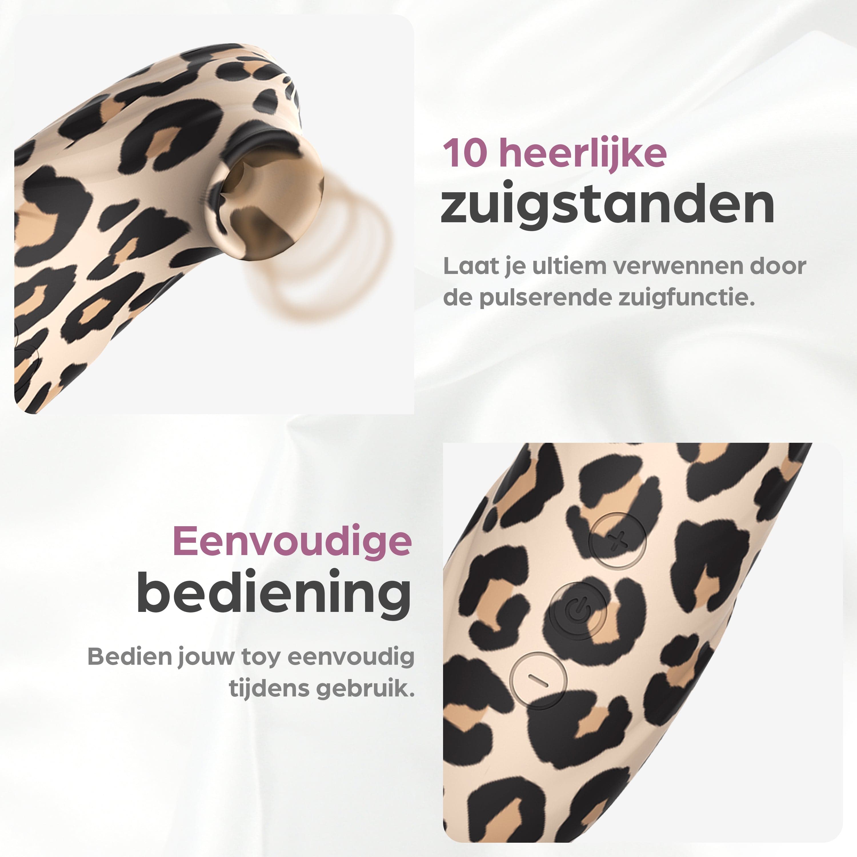 Sinsaa Special Edition Panter Chloé Massager Sextoy Oplaadbare toy Stille Waterdicht