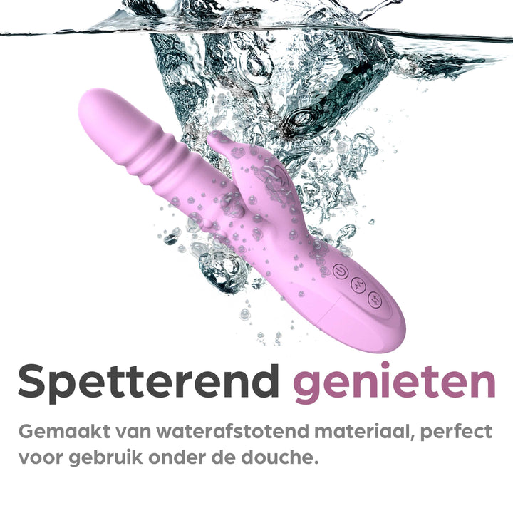 Sinsaa Pulserende Vibrator Nova Roze Massager Sextoy Oplaadbare toy Stille Waterdicht