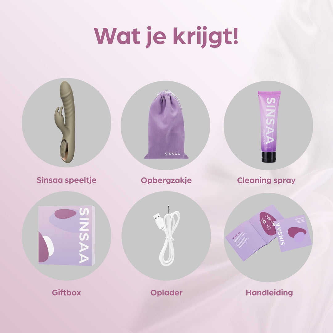 Sinsaa Tarzan Vibrator Liv Groen Massager Sextoy Oplaadbare toy Stille Waterdicht