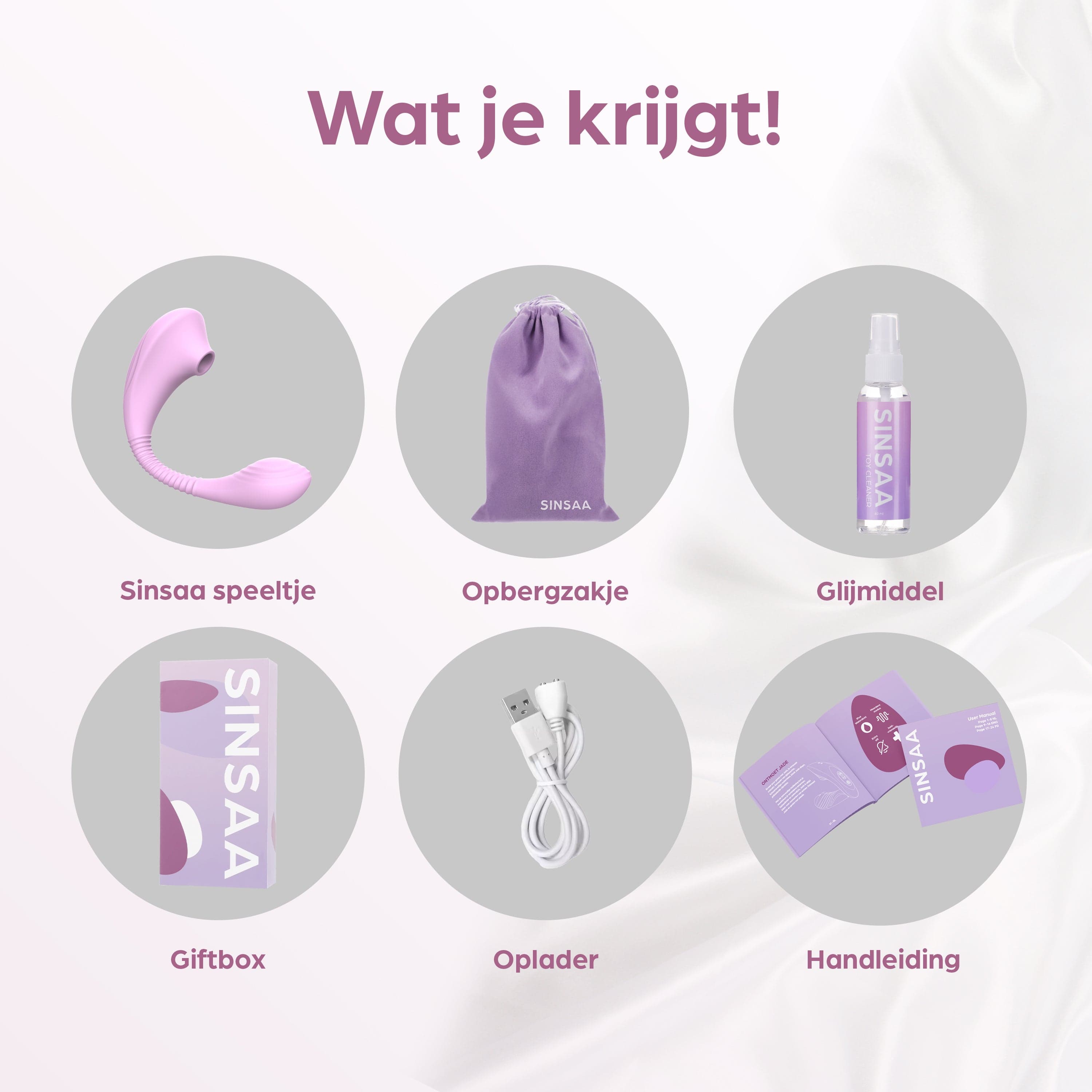 Sinsaa Luchtdruk vibrators Luchtdruk Vibrator Ivy Massager Sextoy Oplaadbare toy Stille Waterdicht