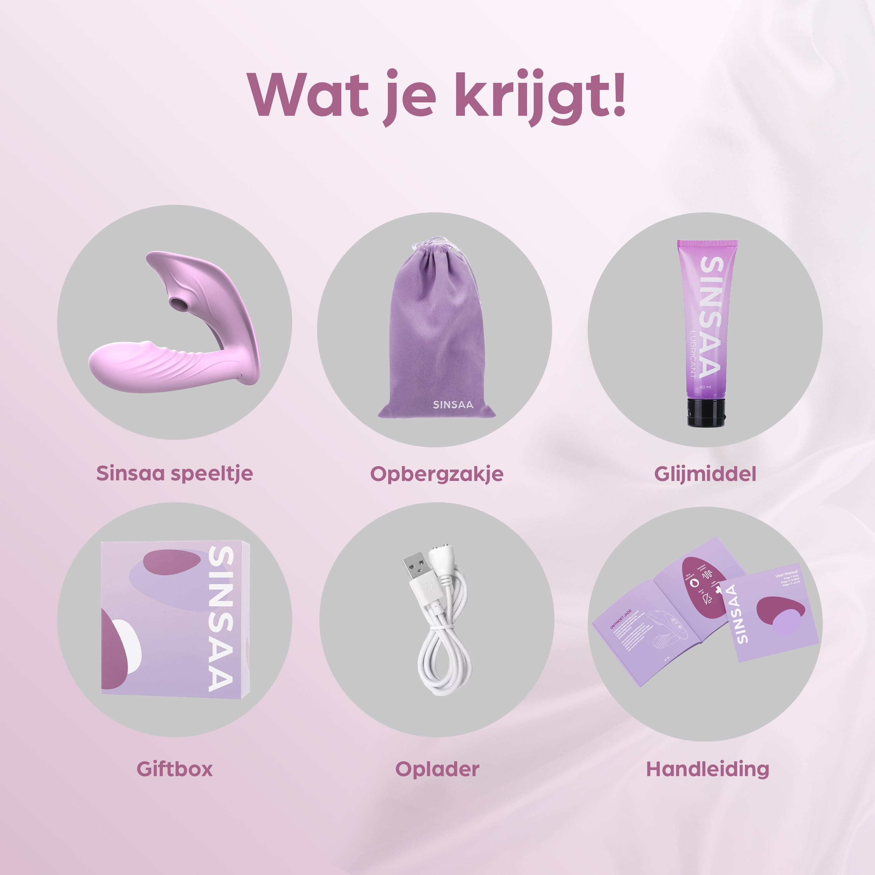 Sinsaa Luchtdruk vibrator Jade Roze Massager Sextoy Oplaadbare toy Stille Waterdicht