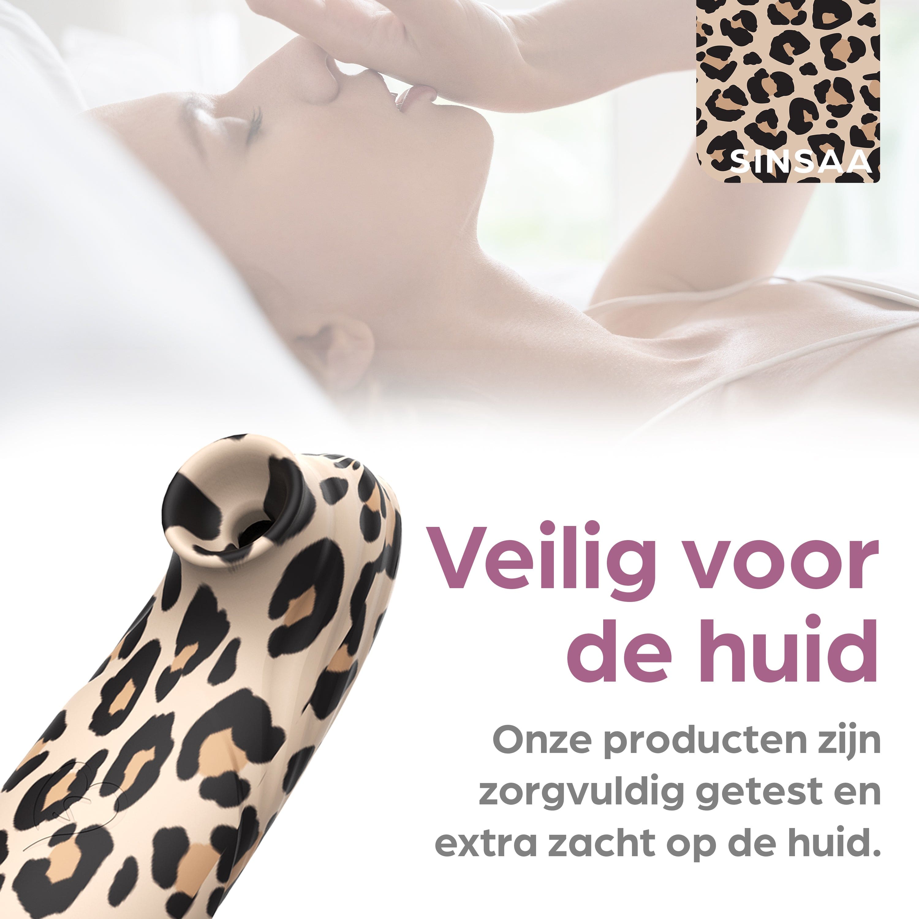 Sinsaa Special Edition Panter Chloé Massager Sextoy Oplaadbare toy Stille Waterdicht