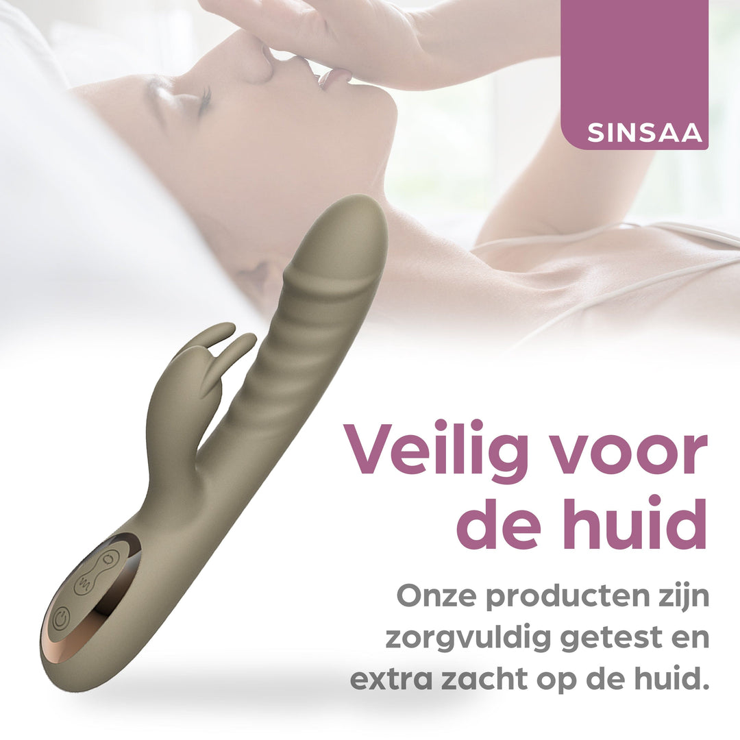 Sinsaa Tarzan Vibrator Liv Groen Massager Sextoy Oplaadbare toy Stille Waterdicht