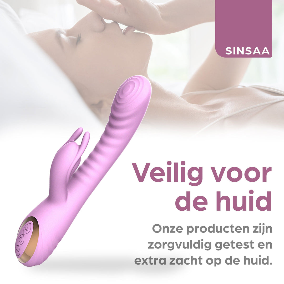 Sinsaa Tarzan Vibrator Luna Roze Massager Sextoy Oplaadbare toy Stille Waterdicht